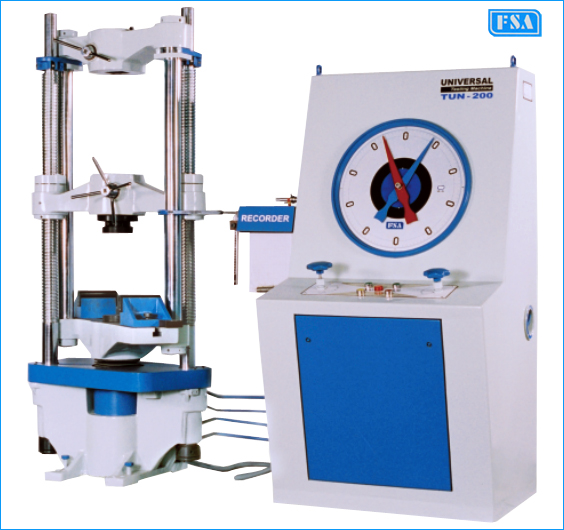 Analogue Universal Testing Machines, Manufacturer, Exporter, India