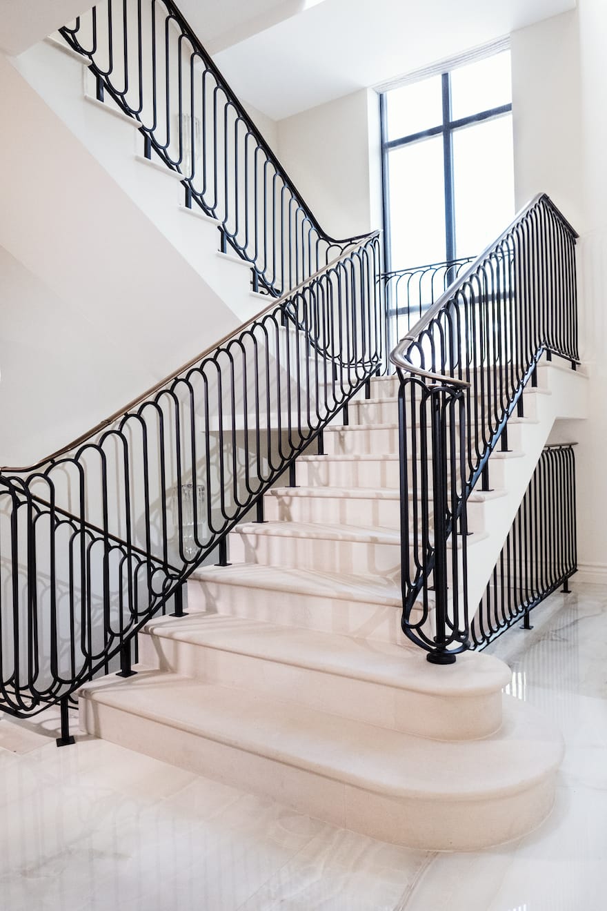 Bespoke Metal Balustrades, Staircases, Handrails & Stairs Fine Iron