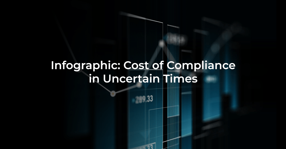 Infographic Cost of Compliance in Uncertain Times