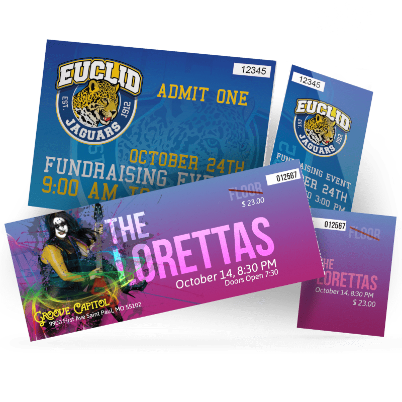 Tickets Fine Line Printing & Graphics