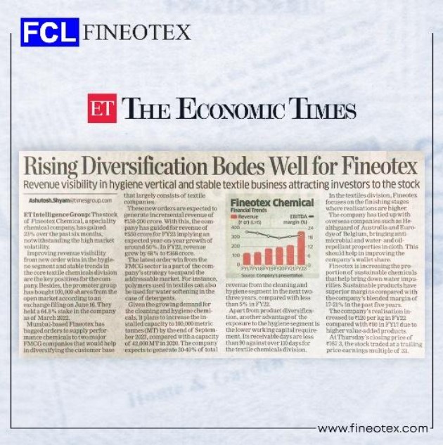 The Economic Times Fineotex