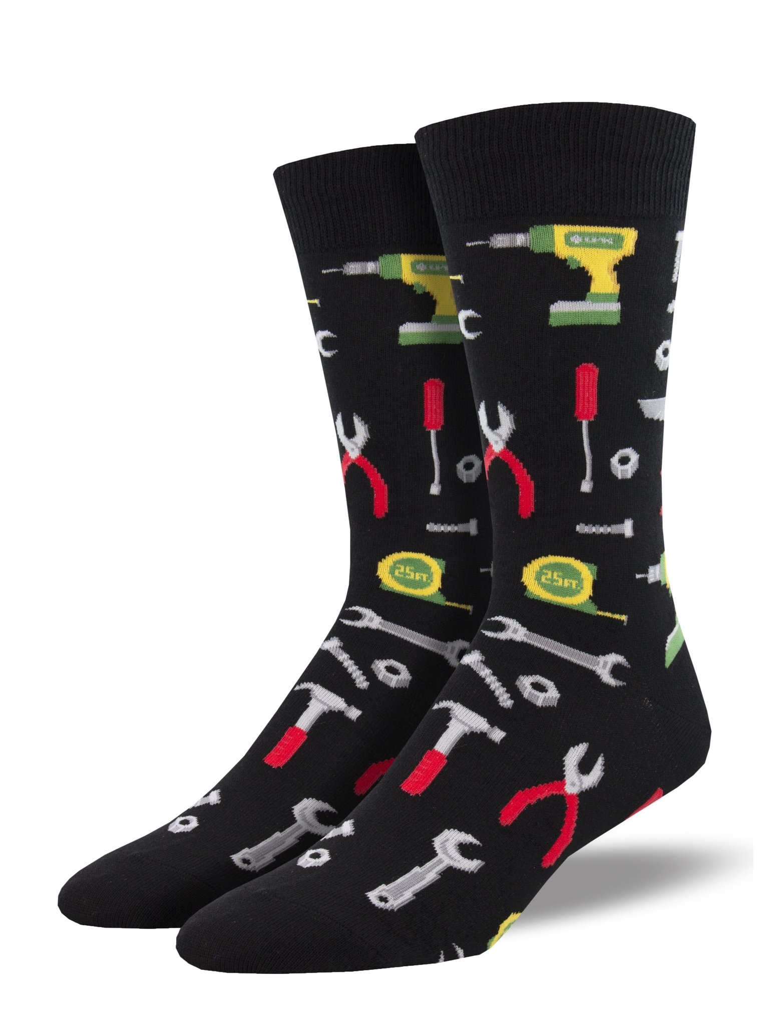 Socksmith Men’s All Fixed Socks Black Fine Points