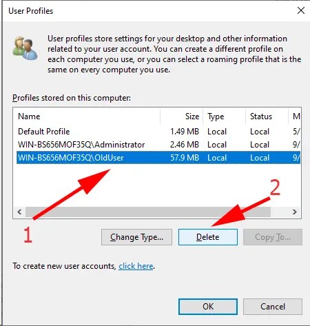 How to Delete User and User Profile in Windows Server 2022 and