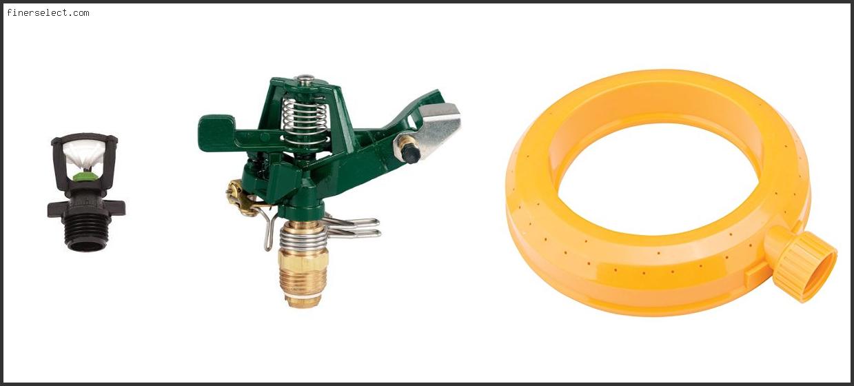 Top 7 Best Low Pressure Sprinkler Heads (2022) Finer Select