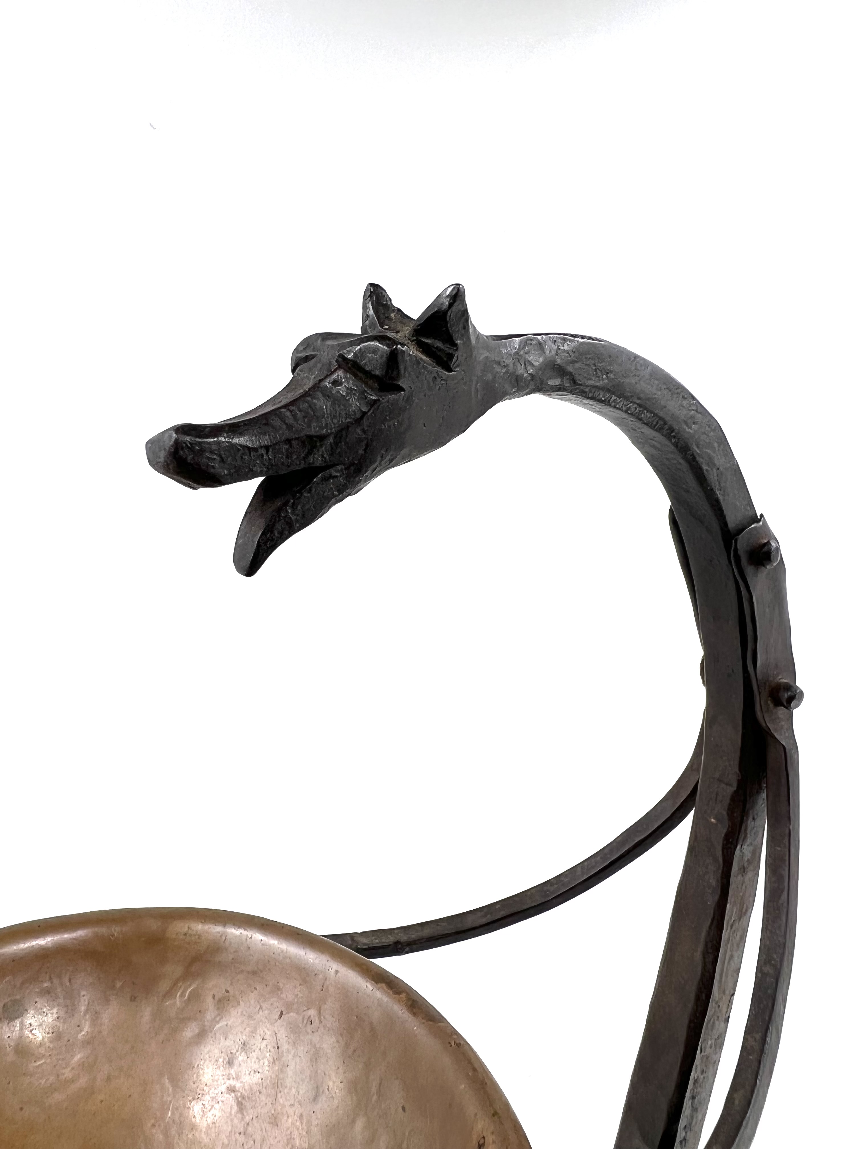 Products Iron Dragon Stand Finer Things Antiques
