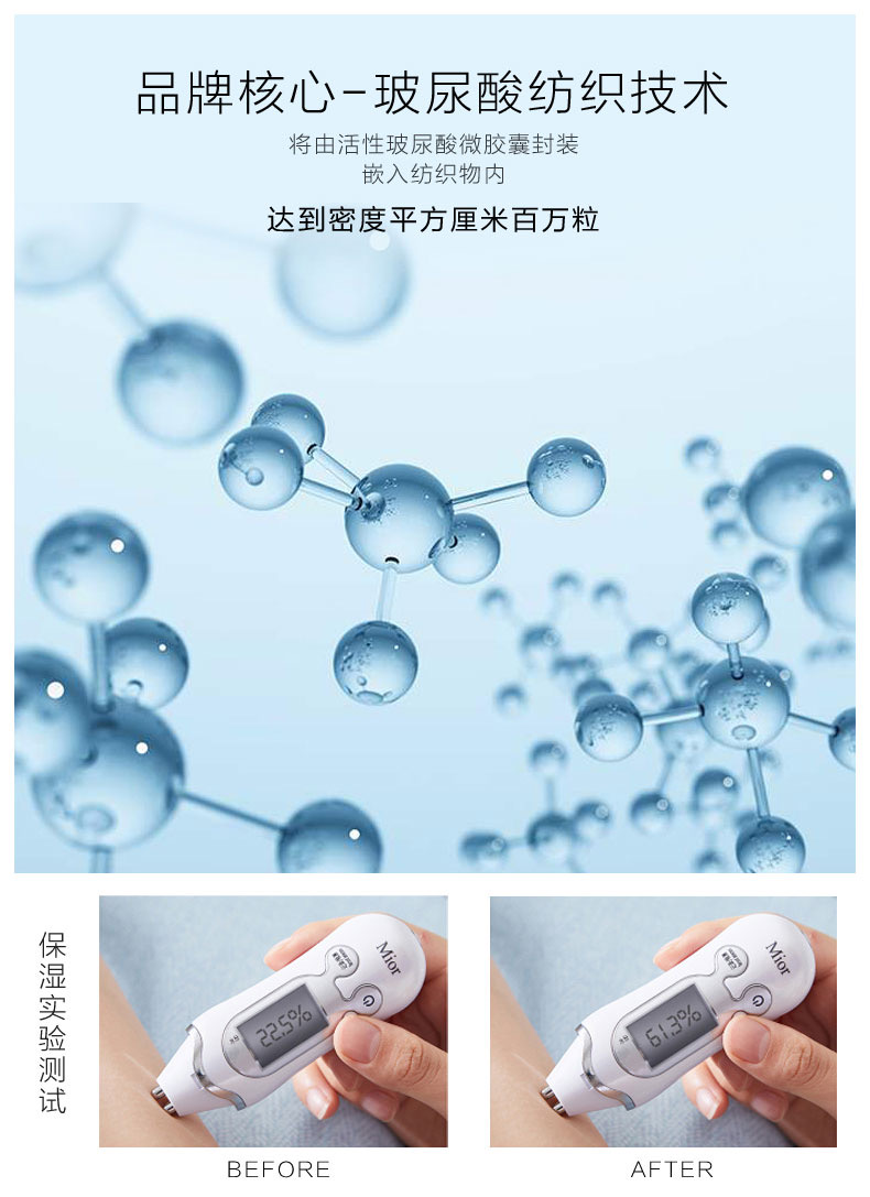 Okioki Hyaluronic Acid Women's Ice Sun Protection Coat UPF50+ Pink/Blue