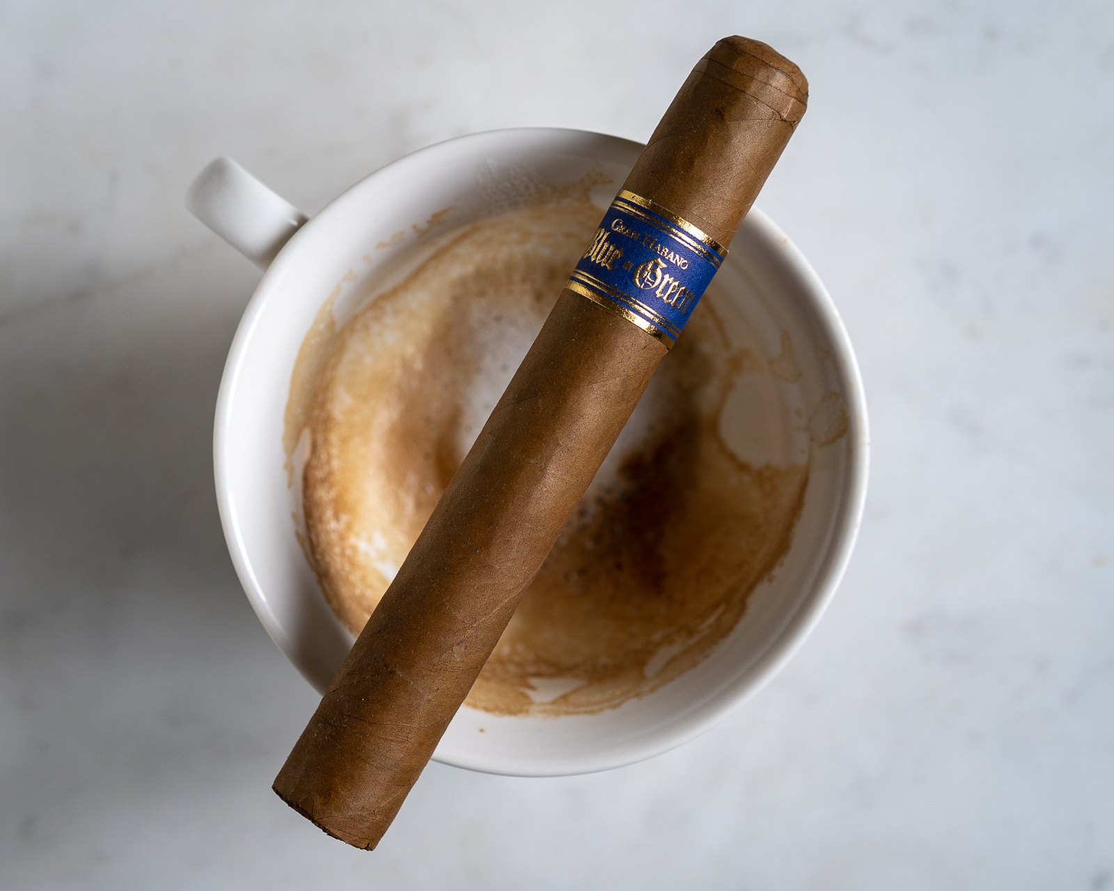 Gran Habano Blue In Green Gran Robusto Review Fine Tobacco NYC