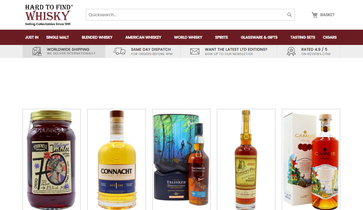 The Best (and Worst) Places to Buy Whiskey Online Fine Tobacco NYC