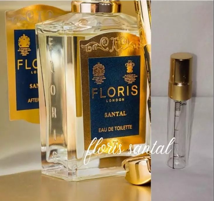 Floris santal eau de toilette sample 5 ml large perfume is not included