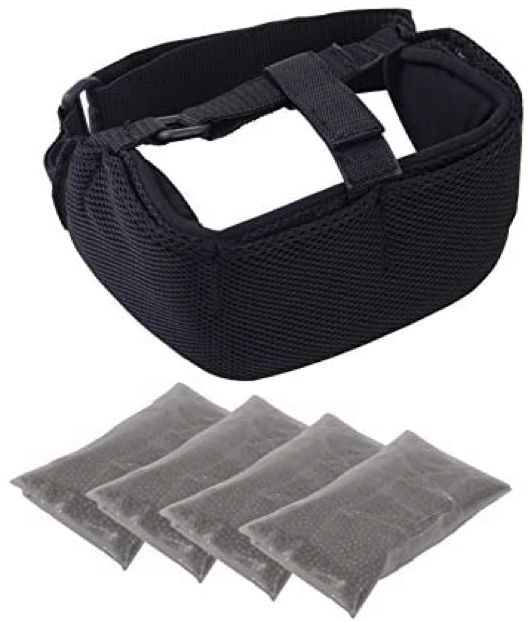 How can you alleviate back pain caused by lifting weights?