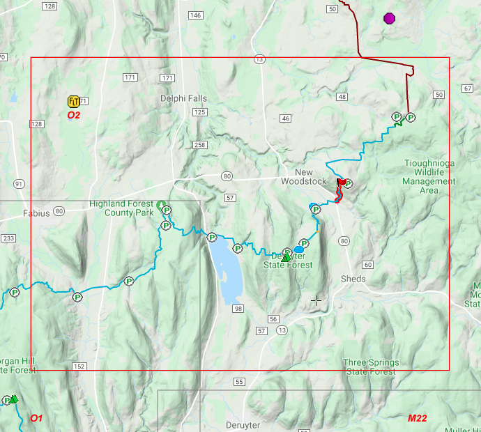 O2 DeRuyter Lake Fingerlakes Trail Conference