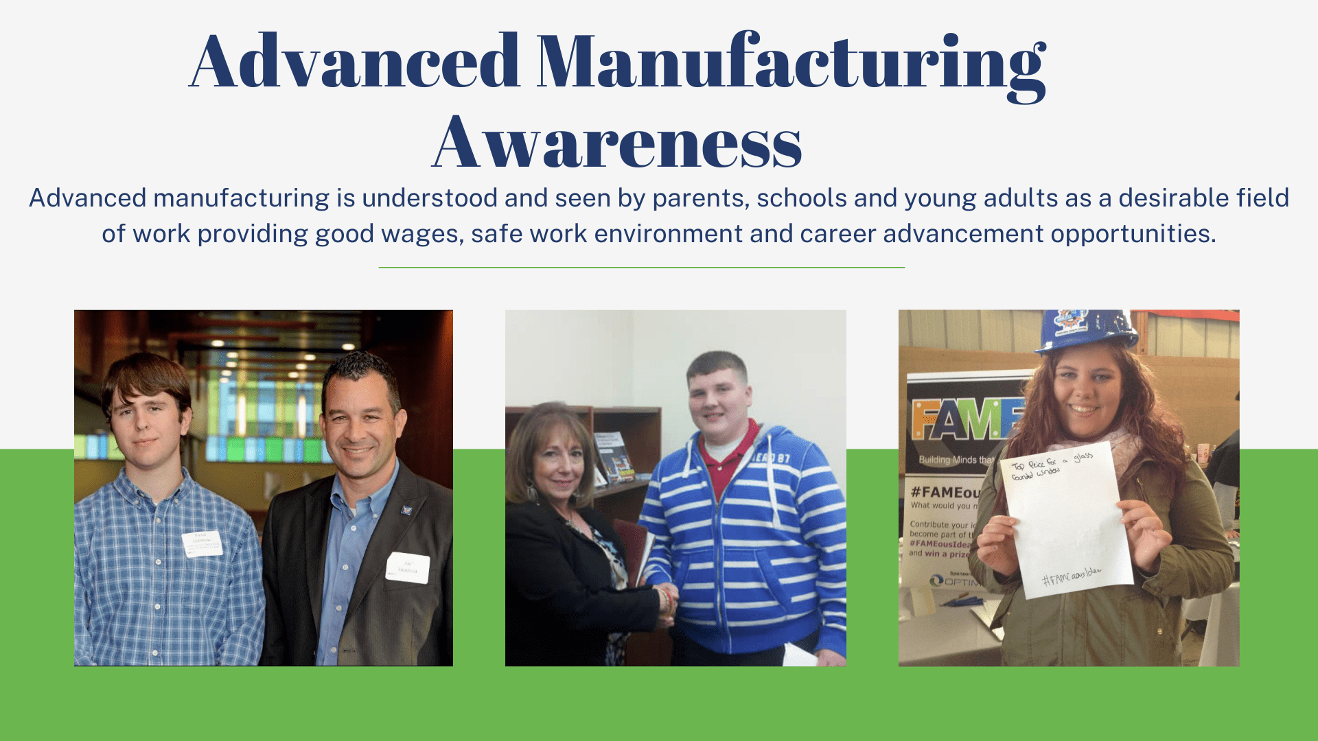 FAME rewarding Good jobs that provide financial prosperity for the