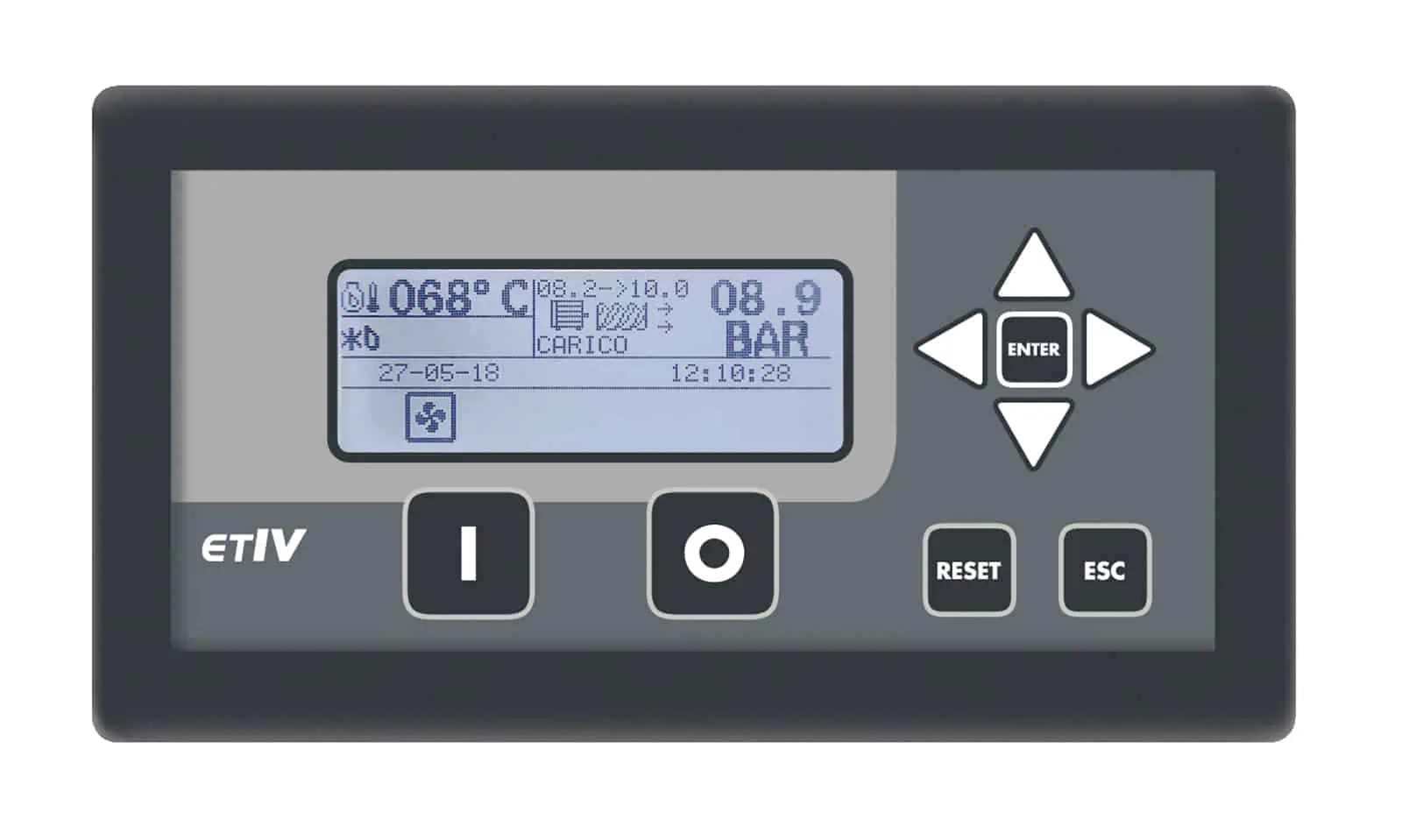 Screw compressor with belt transmission. PLUS 5613