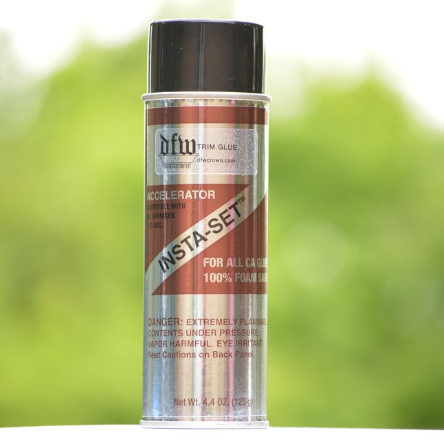 Finish carpentry tv glue