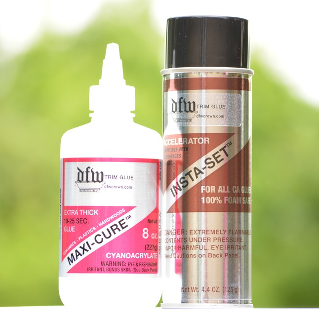 Finish carpentry tv glue