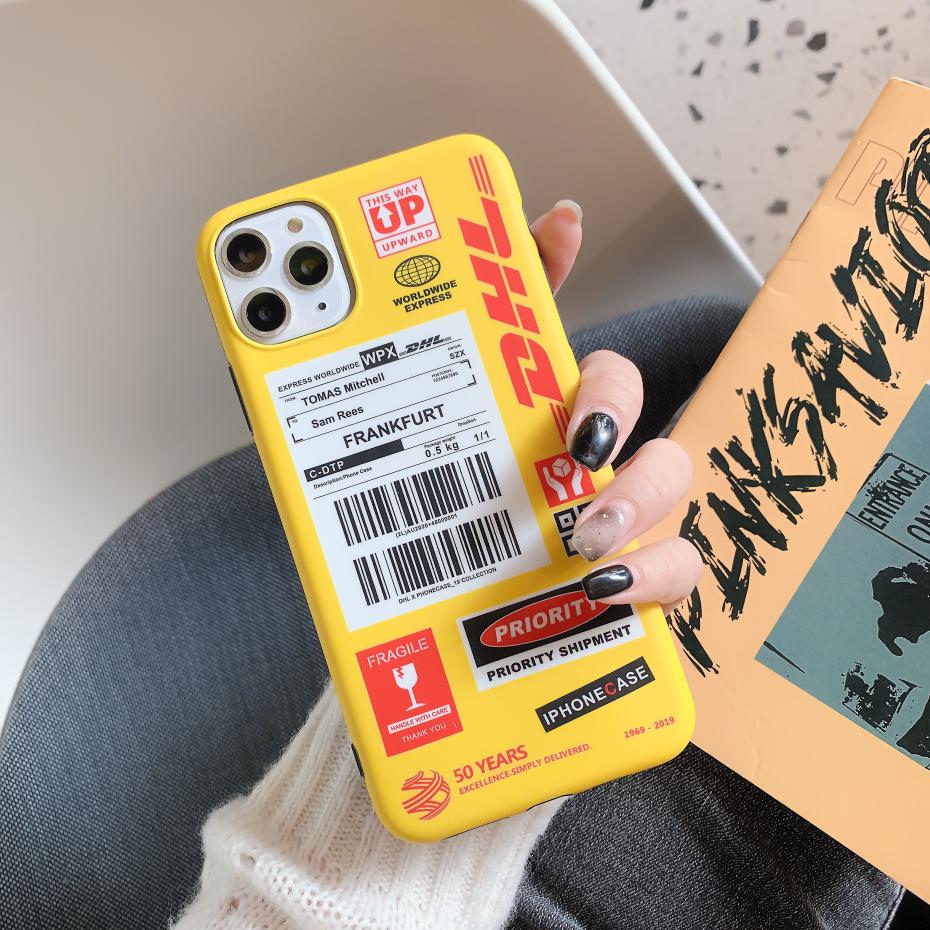 DHL Labels iPhone Case FinishifyStore