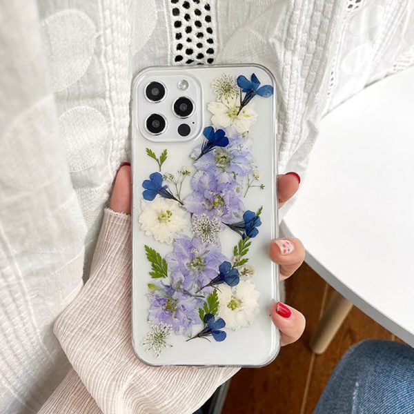 Purple Flowers iPhone Case FinishifyStore