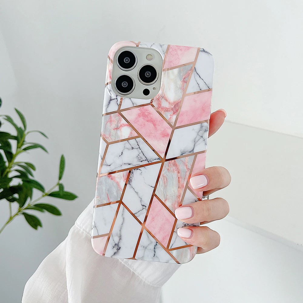 Geometric Marble iPhone Case FinishifyStore