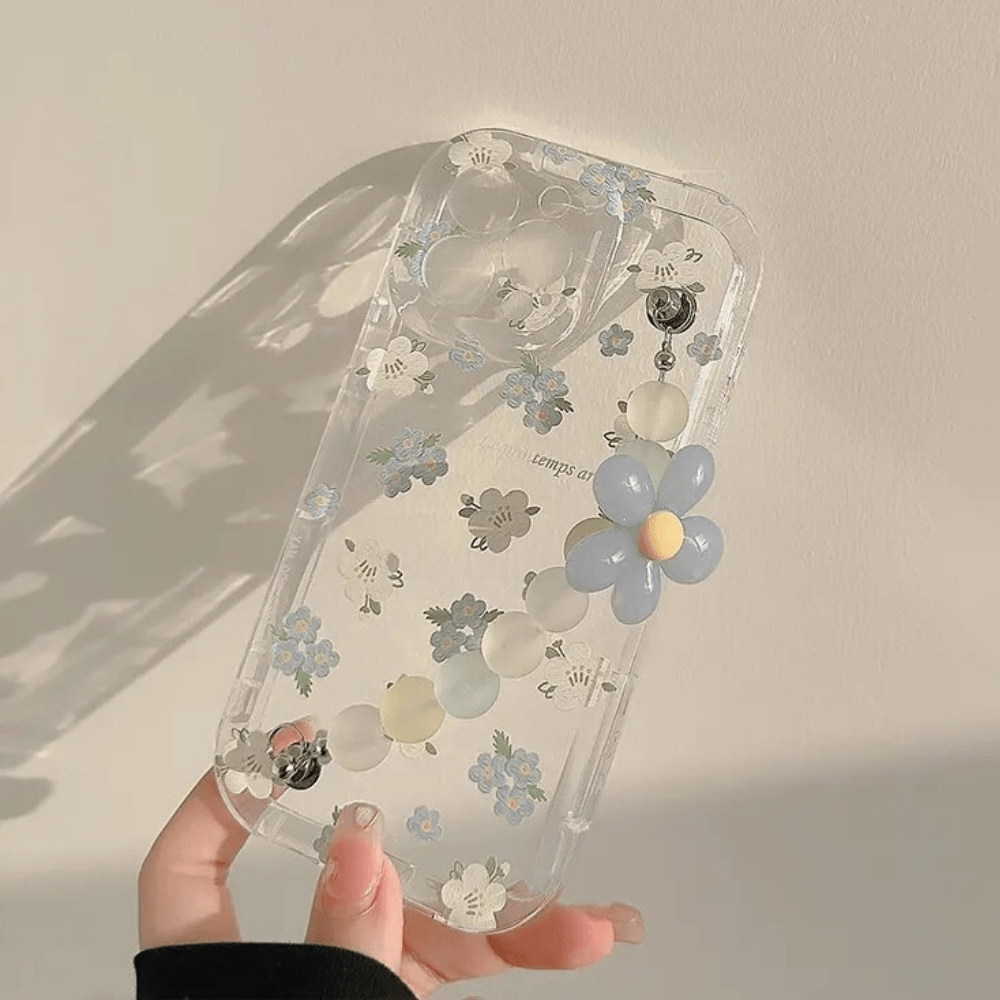 Blue Floral iPhone Case FinishifyStore