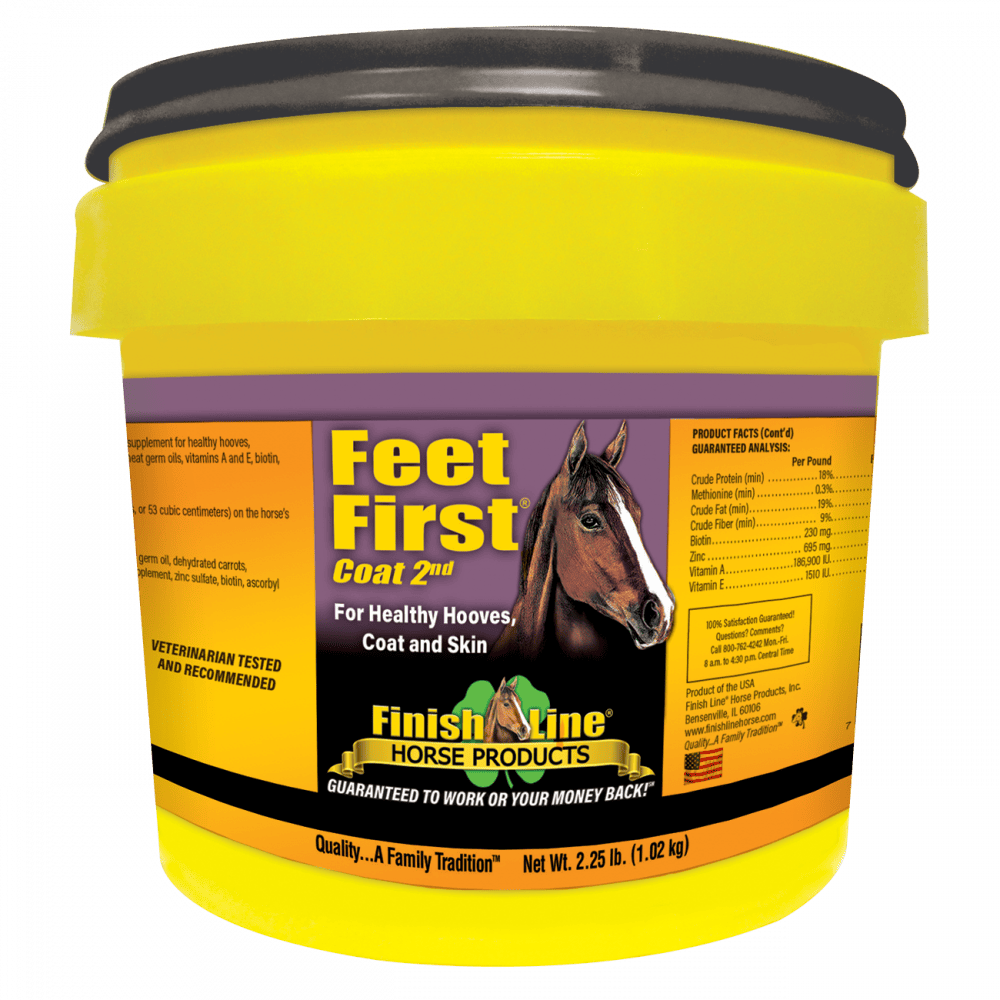 Feet First® Coat 2nd Finish Line® Horse Products, Inc