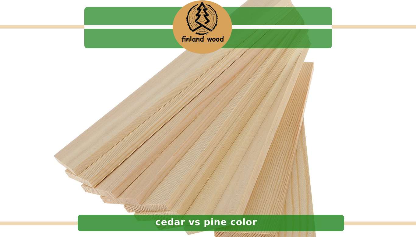 Pine vs Cedar What's the Difference Between Cedar Wood and Pine
