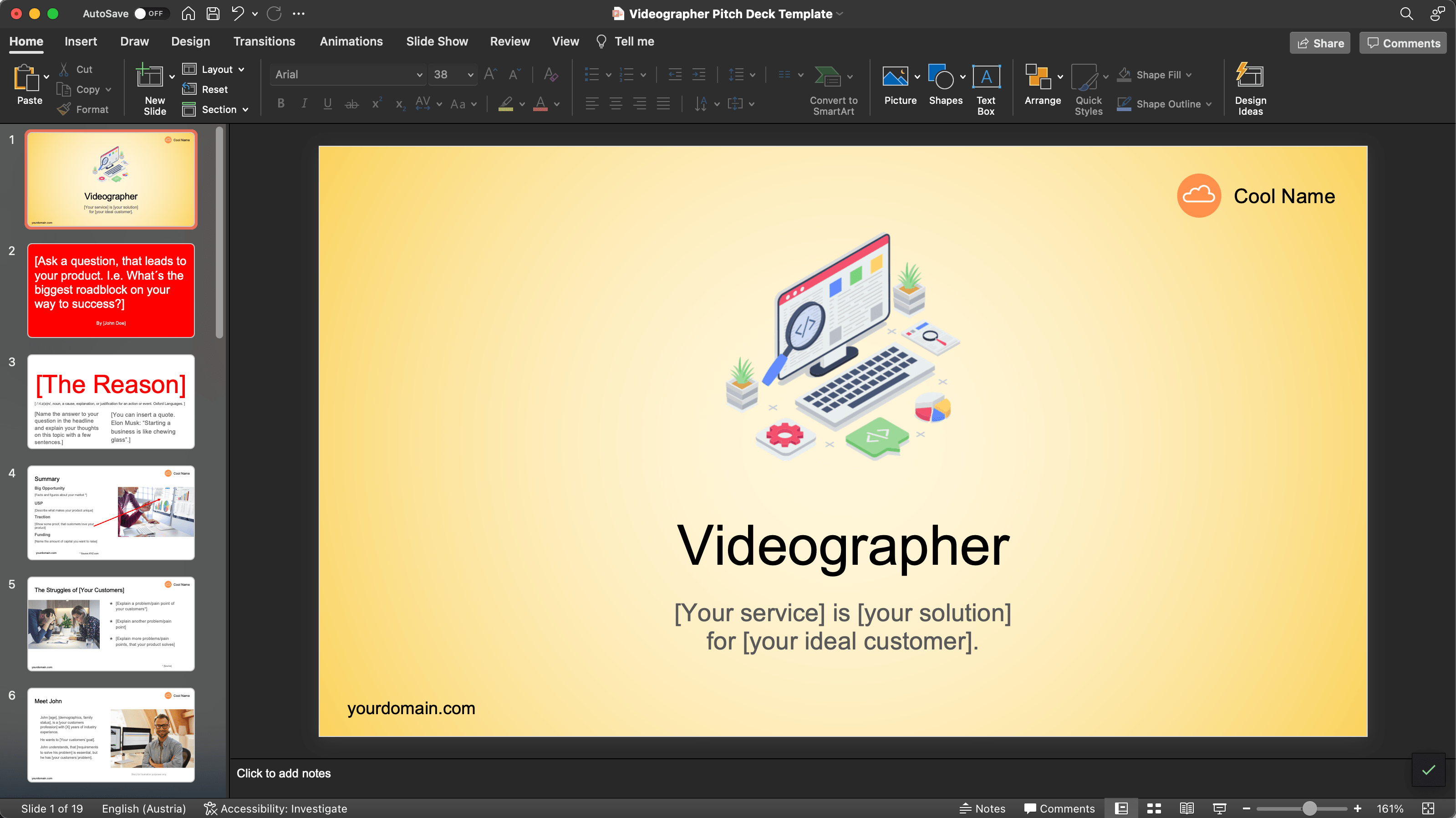 Videographer Business Plan Template Pack Finmods