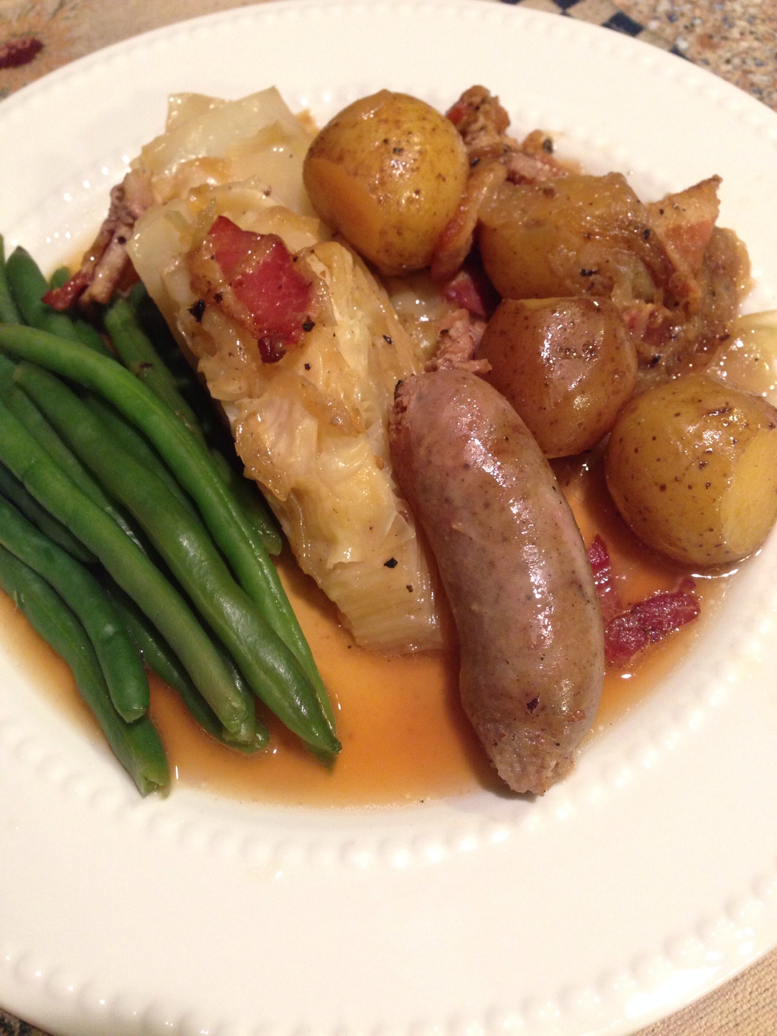 Cabbage and Sausage Bake The Finnish Dish