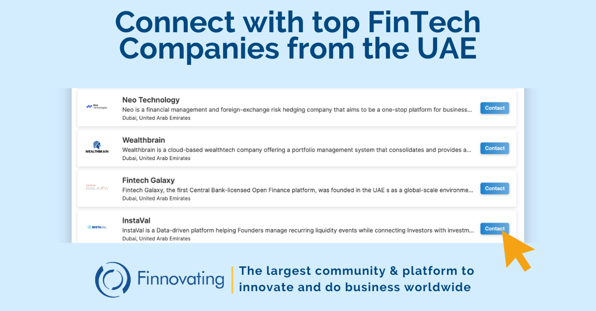 Top 100 Fintech Companies in the United Arab Emirates