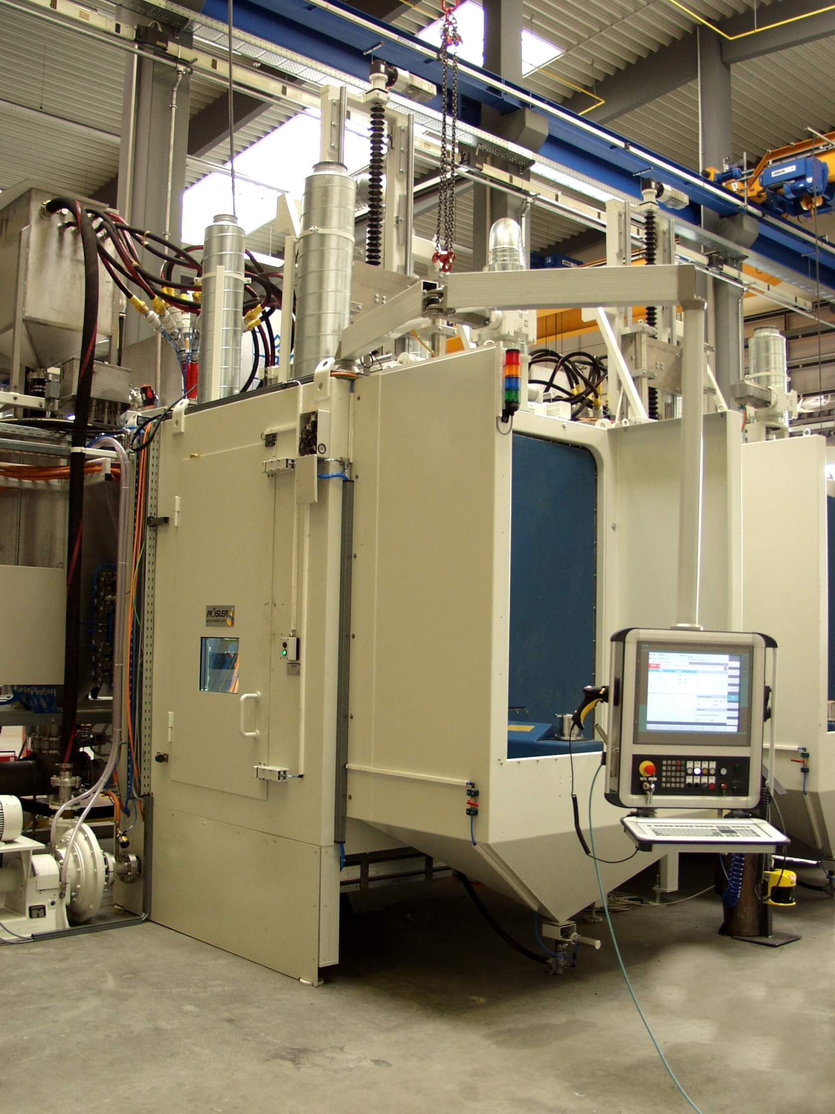 Abrasive Blast Automatic Blast Systems Fintec Metal Finishing Technology