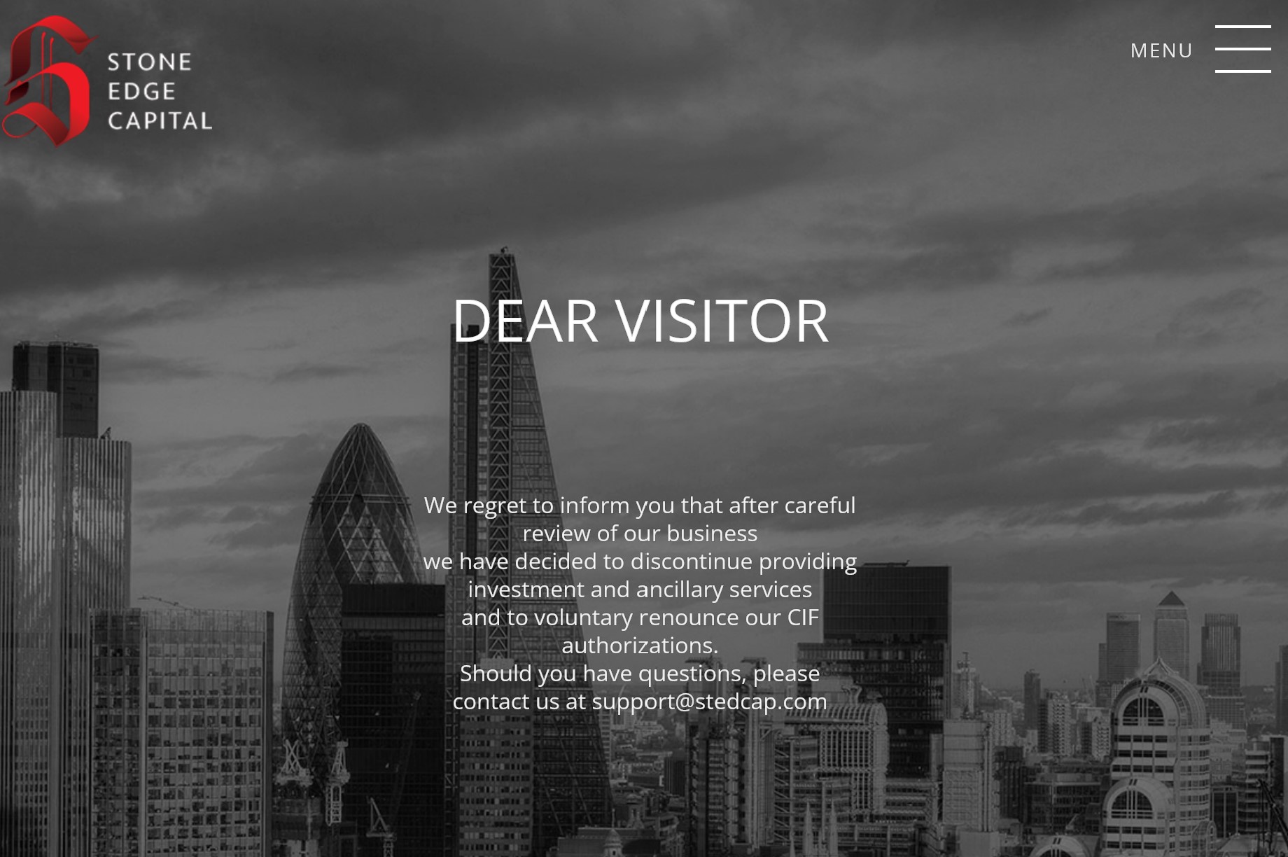 CySEC Revoked Licensed Of Forex & CFD Broker Stone Edge Capital Over Money Laundering Issues