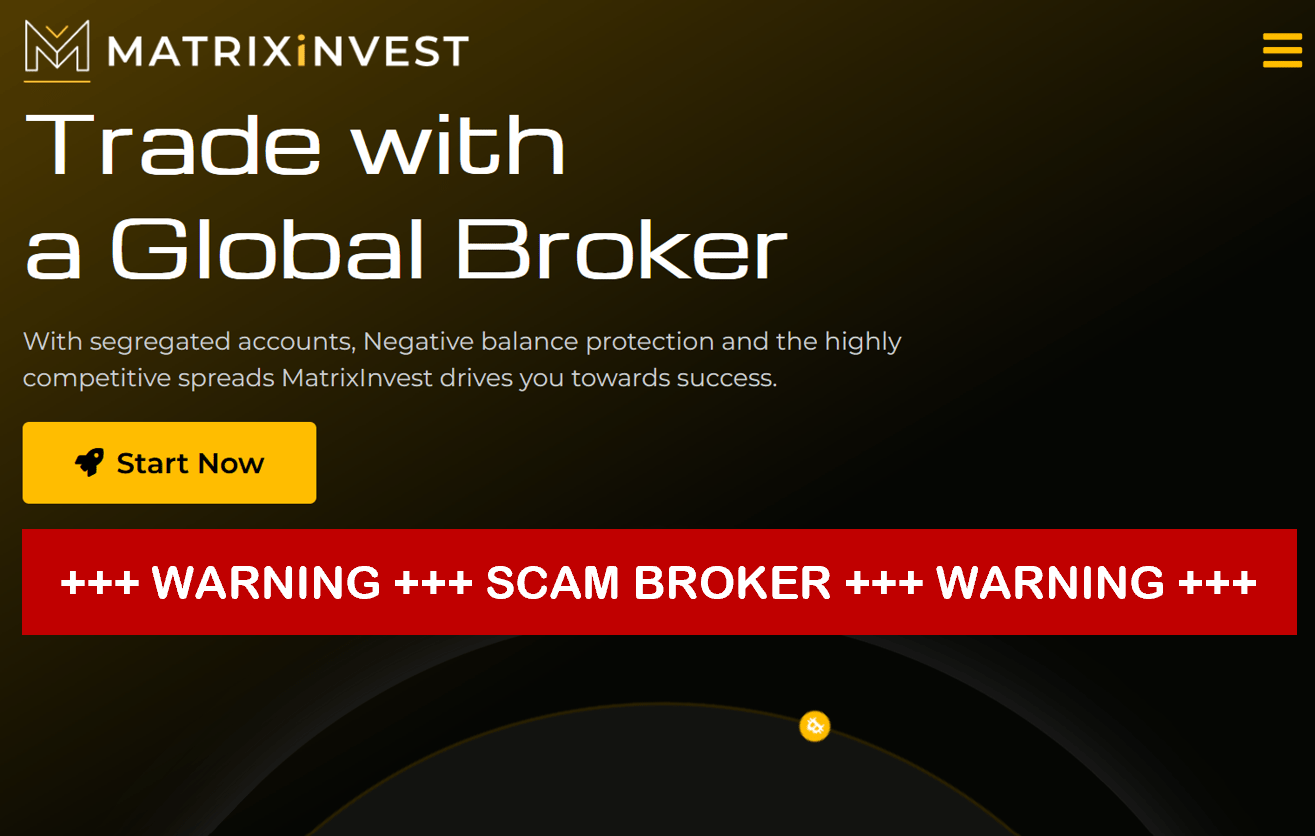 Urgent Warning Against Broker Scam MatrixInvest And Its Operator Nexus