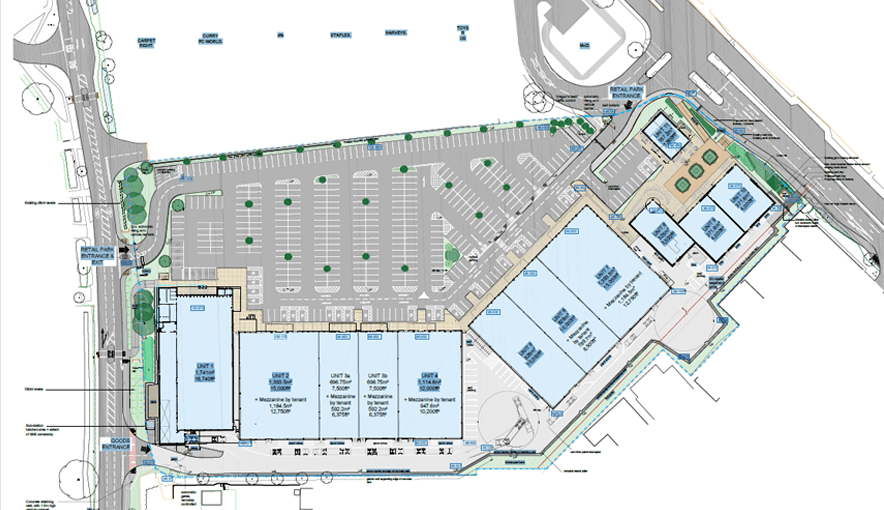 St Michael's Retail Park, Basingstoke Fintry Estates