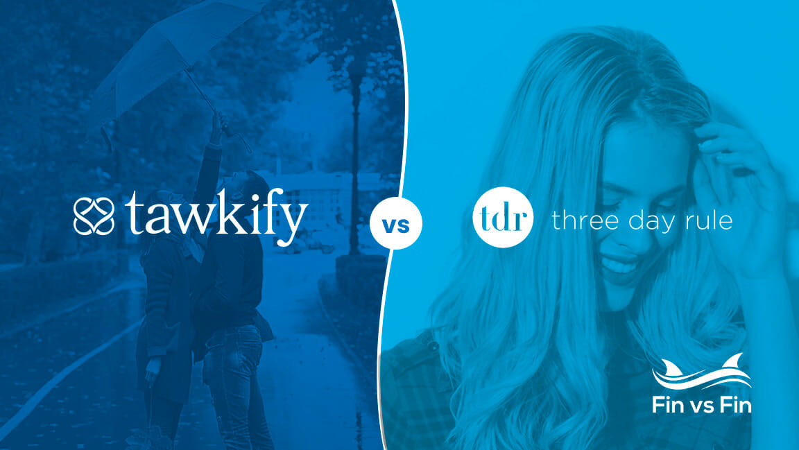 Three Day Rule vs Tawkify Which Online Matchmaker Is Best? Fin vs Fin