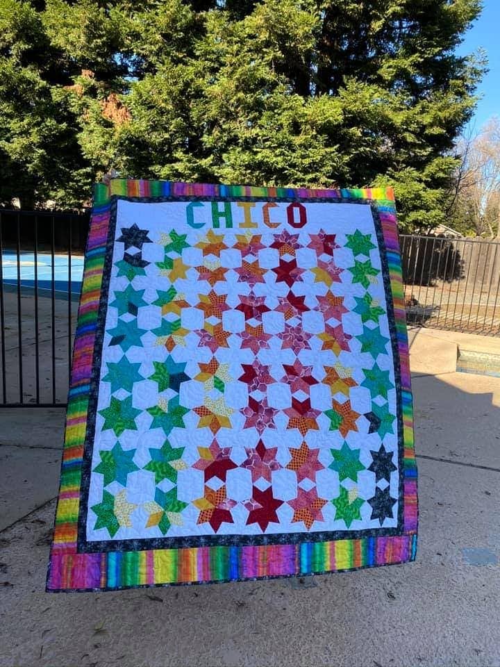 Temperature Quilt Pattern paper piecing pattern