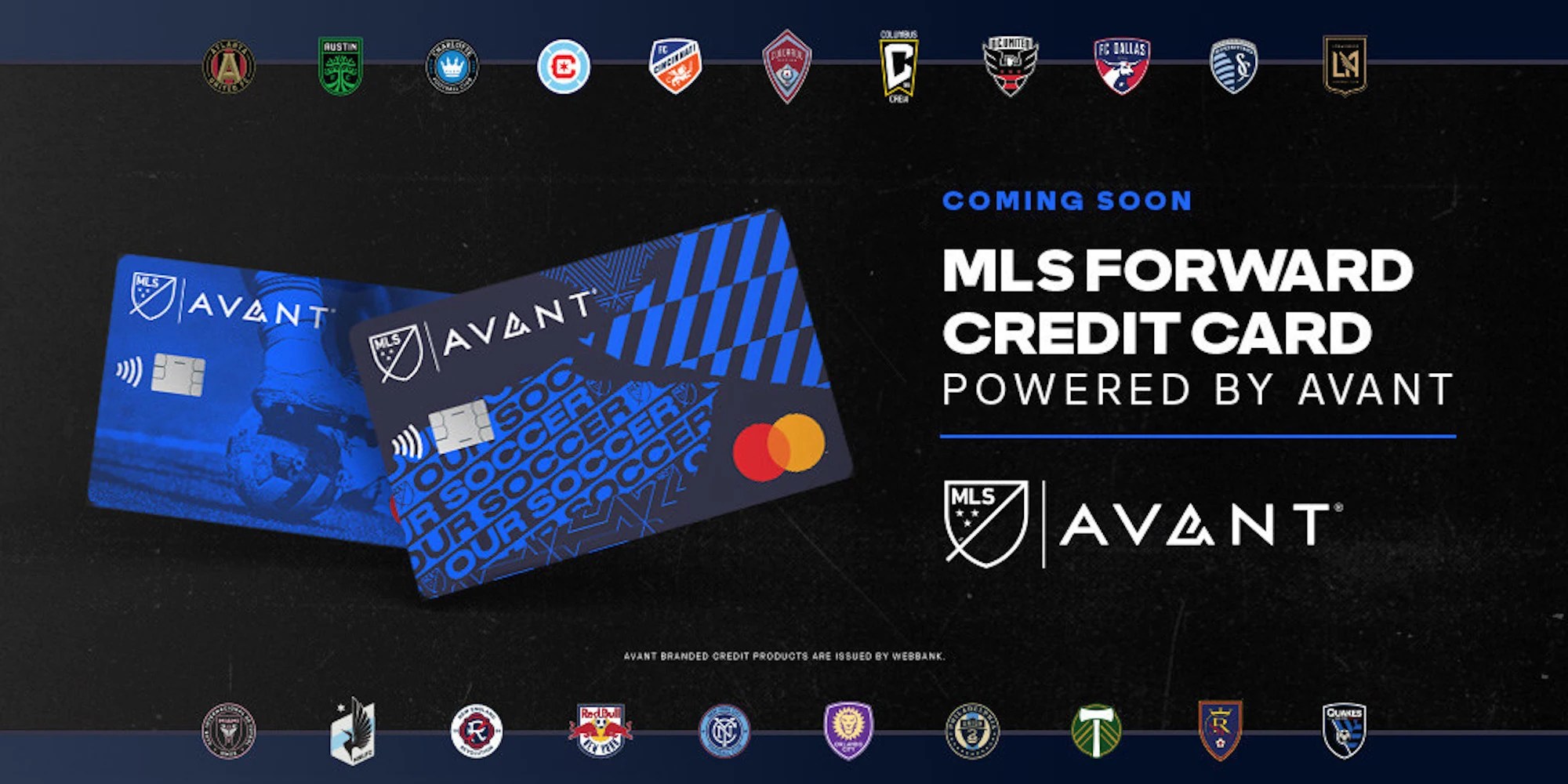 Major League Soccer and Neobank Avant Form Partnership