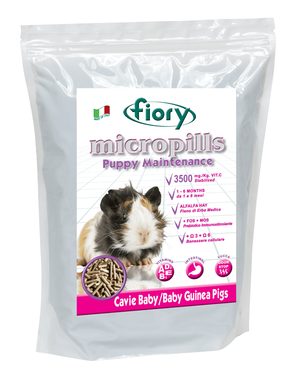 Complete feed for baby guinea pigs fiory