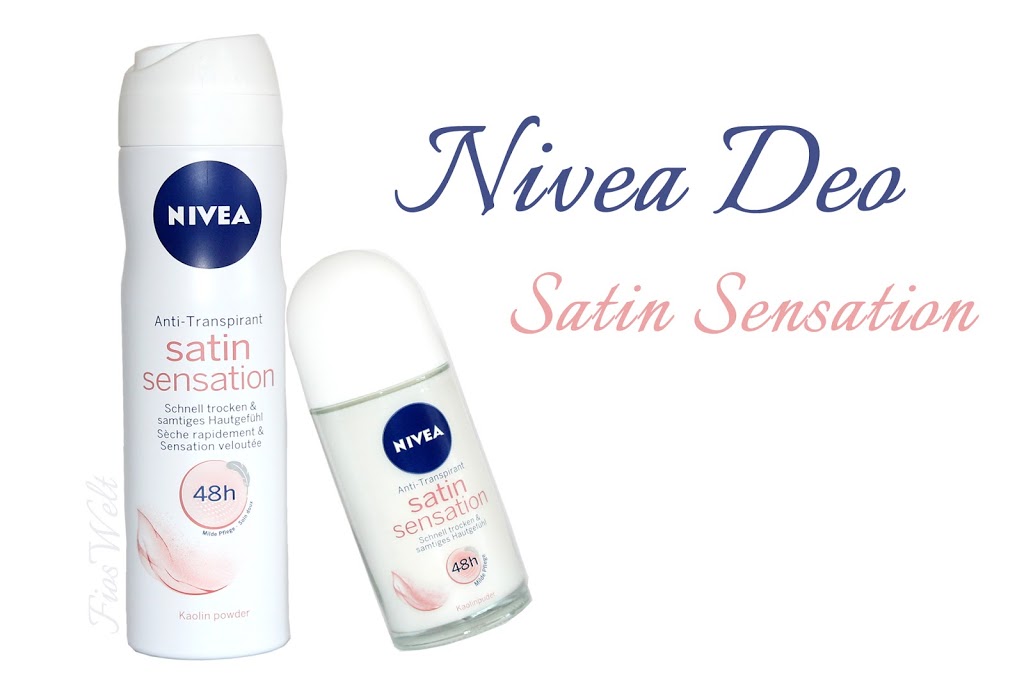 [Review] Nivea Satin Sensation Deo & Spray vs. RollOn FiosWelt