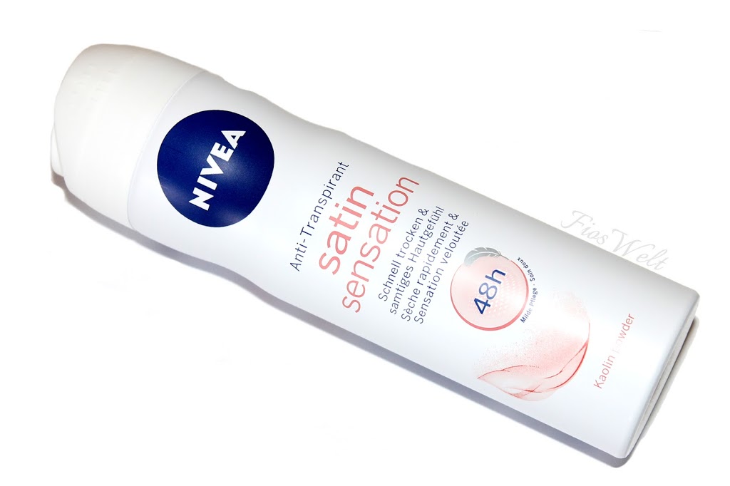 [Review] Nivea Satin Sensation Deo & Spray vs. RollOn FiosWelt