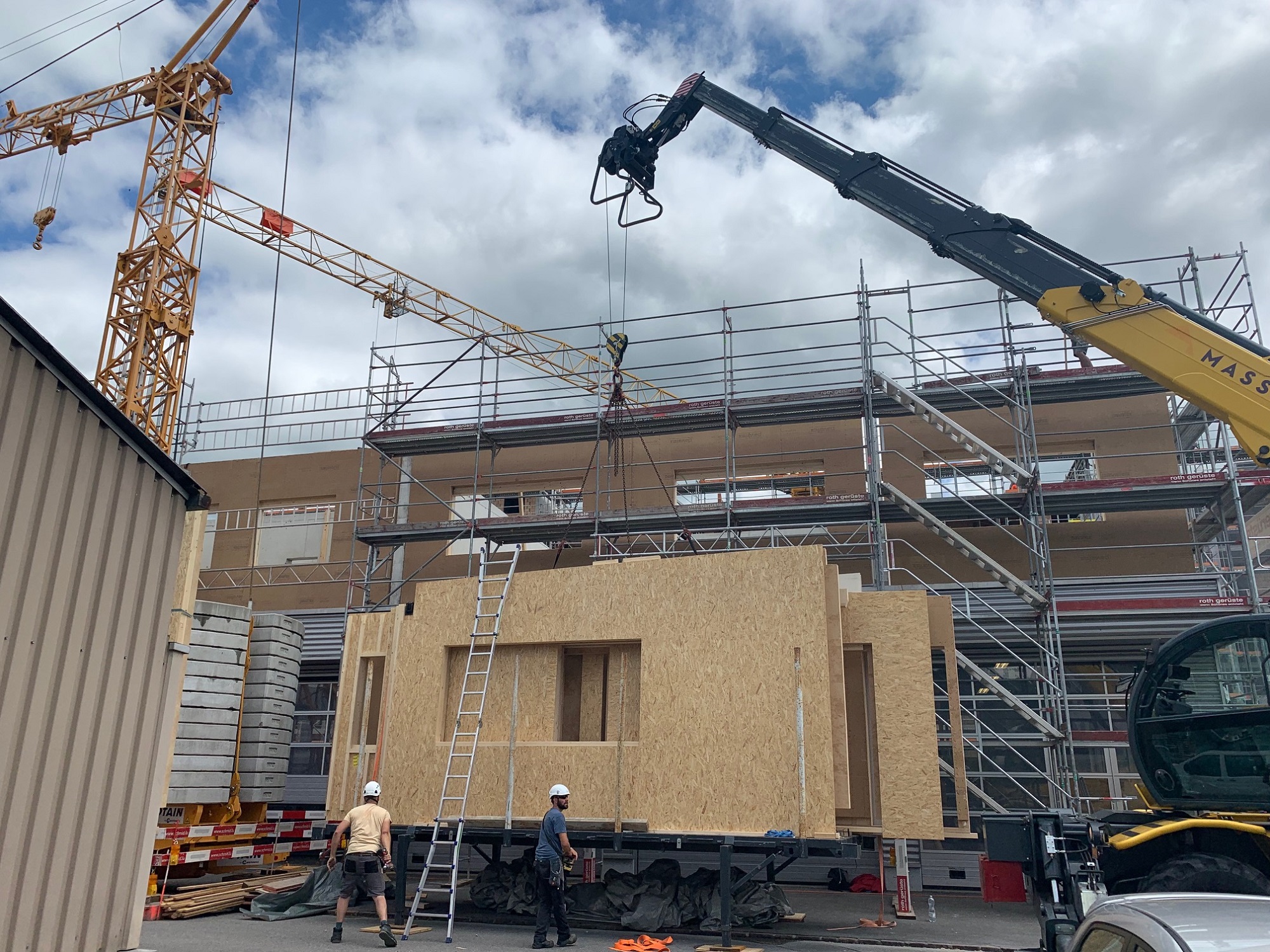 Aufstockung Garage Mathis AG Waldibrücke Felder Ingenieure Planer AG
