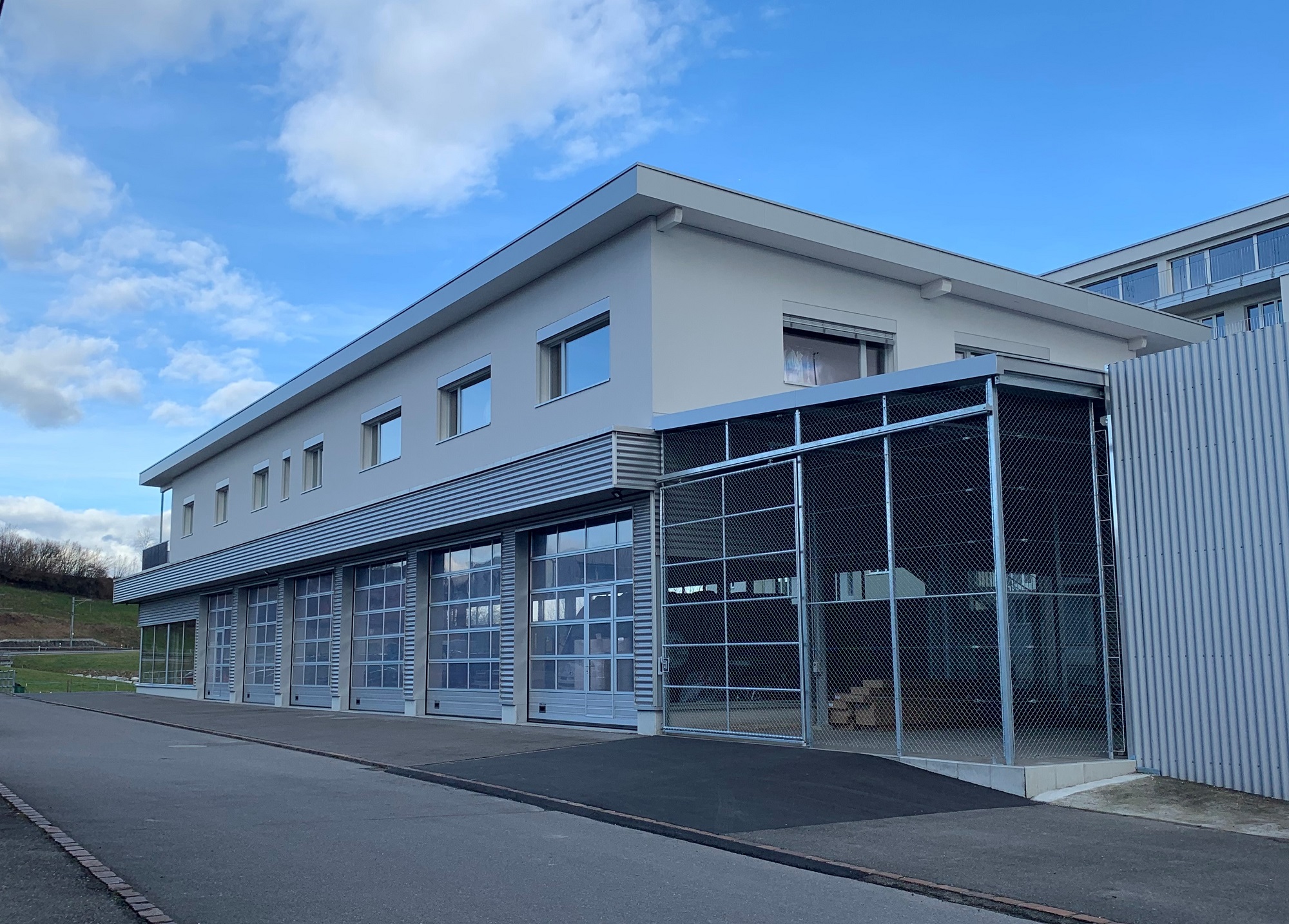 Aufstockung Garage Mathis AG Waldibrücke Felder Ingenieure Planer AG