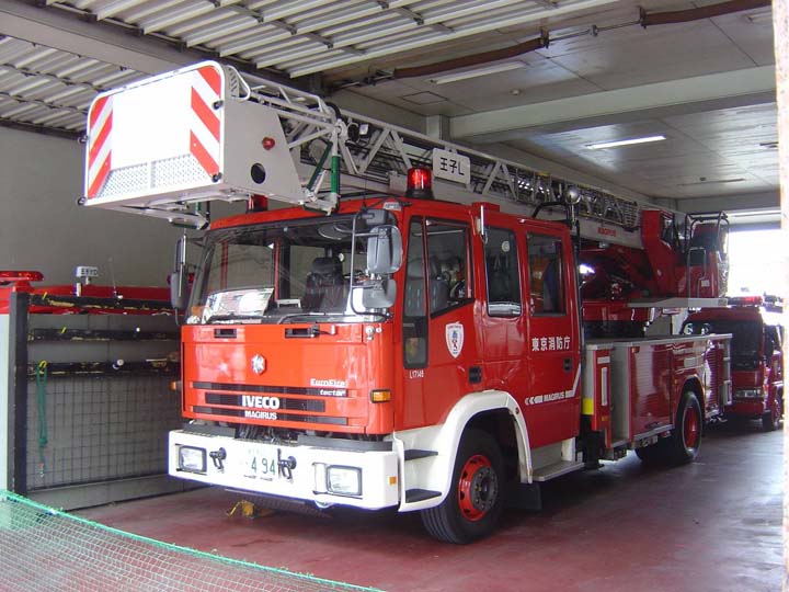 Iveco Magirus Leiter, Stadt Tokio/Japan Fire trucks, Busses, Trucks