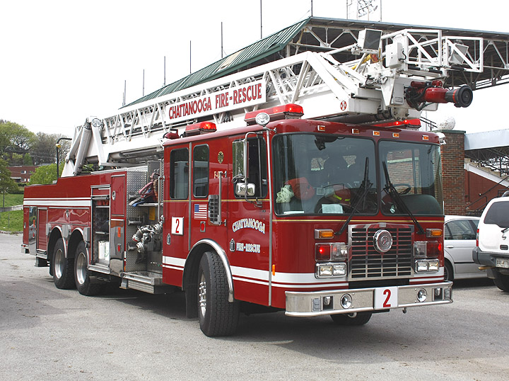 Fire Engines Photos Chattanooga Fire Department Quint 2 HME