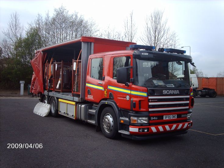 Fire Engines Photos Kilmarnock Scania Major Incident Unit