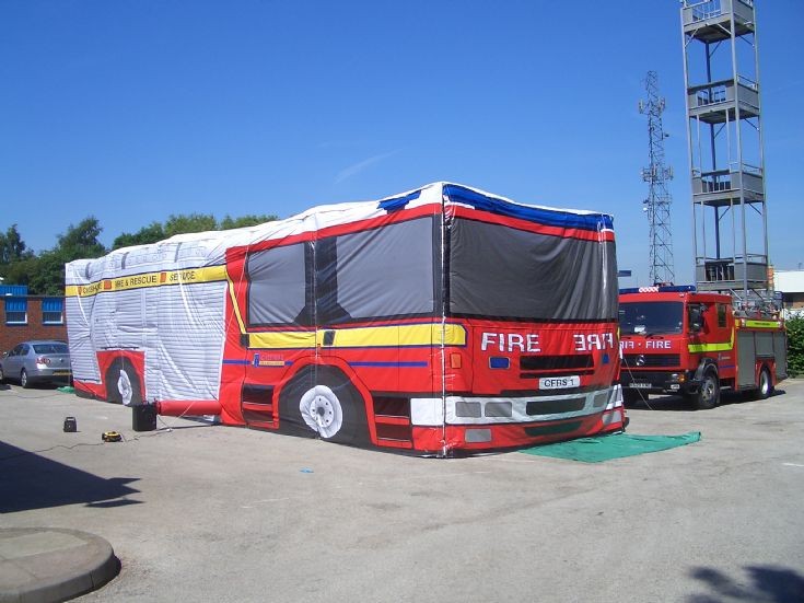 Fire Engines Photos - The Largest Dennis Sabre in the World