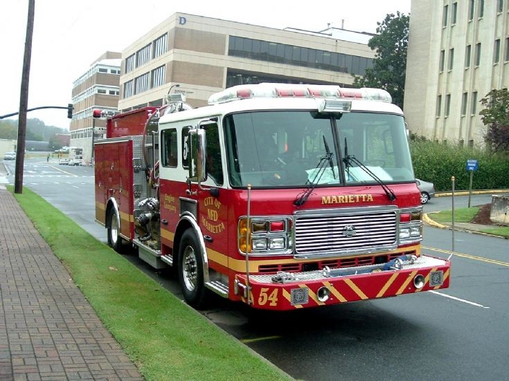 Fire Engines Photos Marietta Fire Department Engine 54