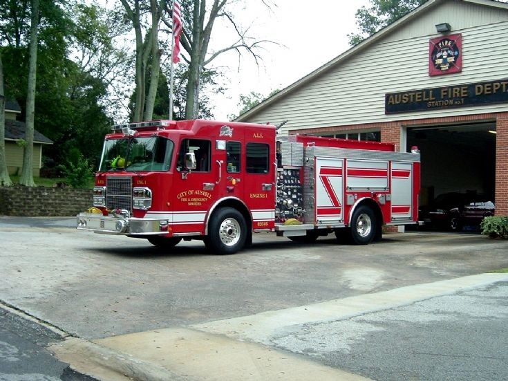 Fire Engines Photos Austell Fire Department Cobb County Area
