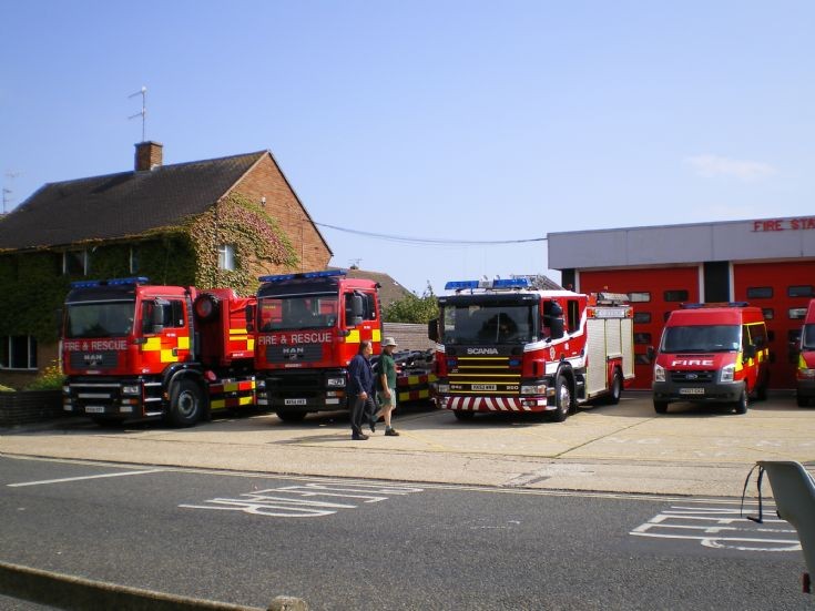 Fire Engines Photos West Sussex Fire Appliance Lineup at Worthing