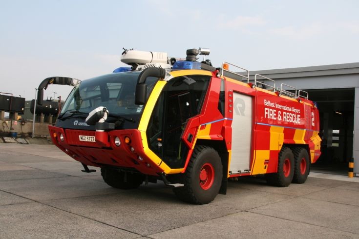 Fire Engines Photos - Belfast International Airport Fire 2 Panther