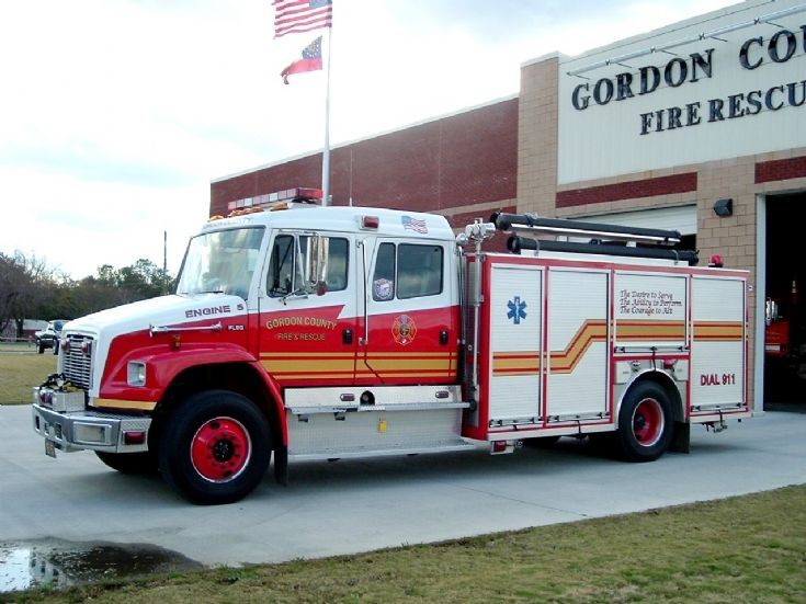 Fire Engines Photos Gordon County Fire Rescue Engine 5