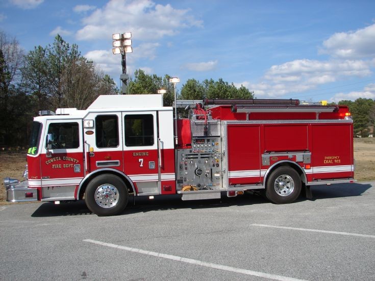 Fire Engines Photos Coweta County Engine 7